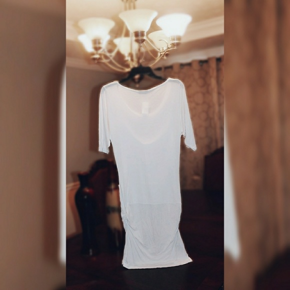 (New) White Pencil Skirt Dress by tfnc - Picture 2 of 3